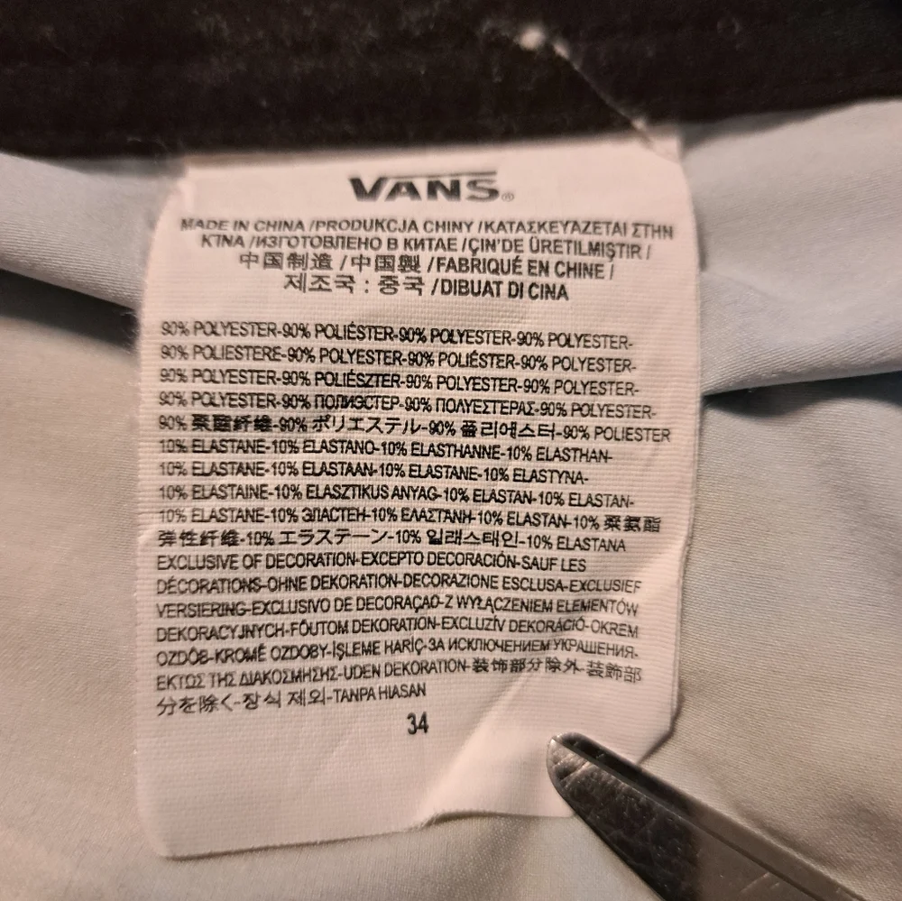 Vans Triple Crown Boardshorts Size 34